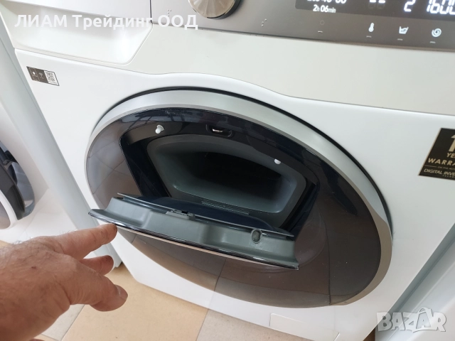 Инверторна Смарт пералня Samsung Q drive/ADD WASH 2022 г — снимка 3 от 20