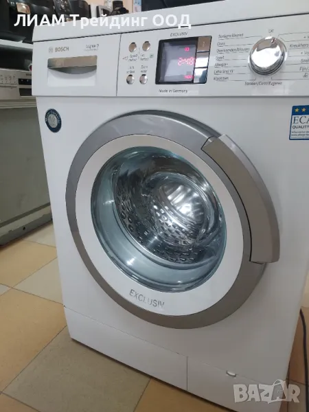 Инверторна пералня Bosch Logixx 9 светещ барабан — снимка 15 от 20